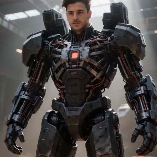 Soldier Armor Transformation viral preset