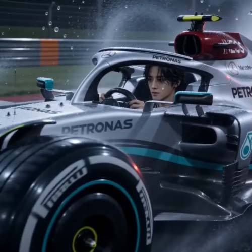 Racing Car viral preset
